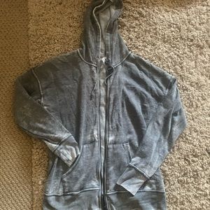 Gray Zip Up Hoodie